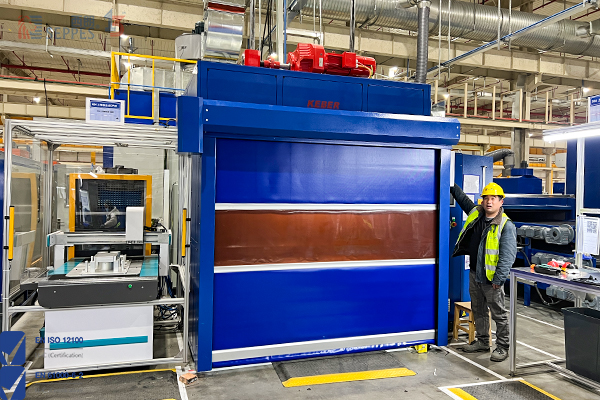 焊接设备安装防弧光快速门 焊接设备安装防弧光快速门