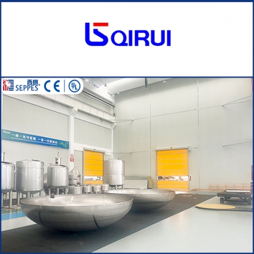 赛德齐瑞车间通道安装西朗快速门