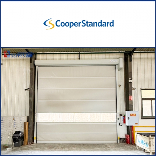 库博标准汽车车间通道安装西朗快速门