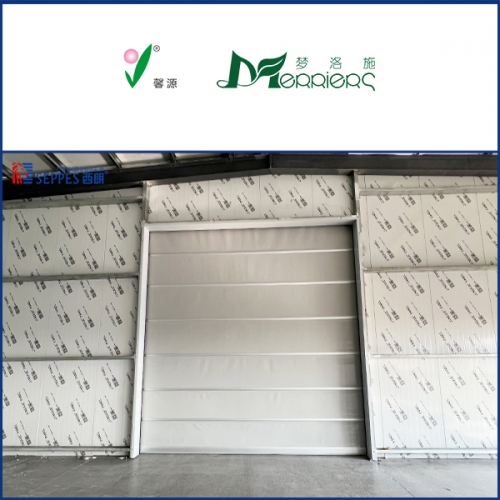 馨源新材料安装西朗快速门