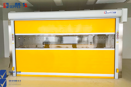 生物医药企业在风淋室的重要防护设备——快速门