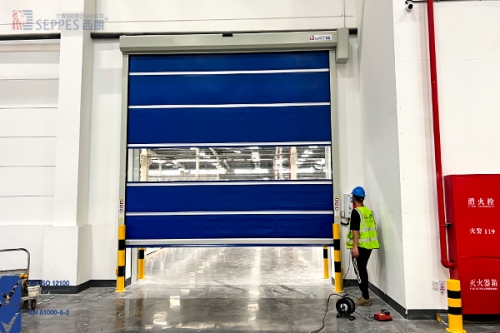 雷达感应快速门，自动感应通行快，车间恒温节能更省心