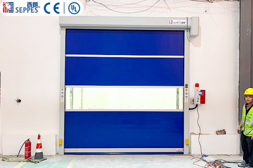 世界五百强太仓工厂升级车间通道，西朗智能快速门赋能高效安全通行