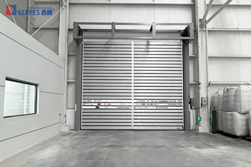 宠物食品仓库专用｜西朗涡轮硬质快速门 高速防盗双保障