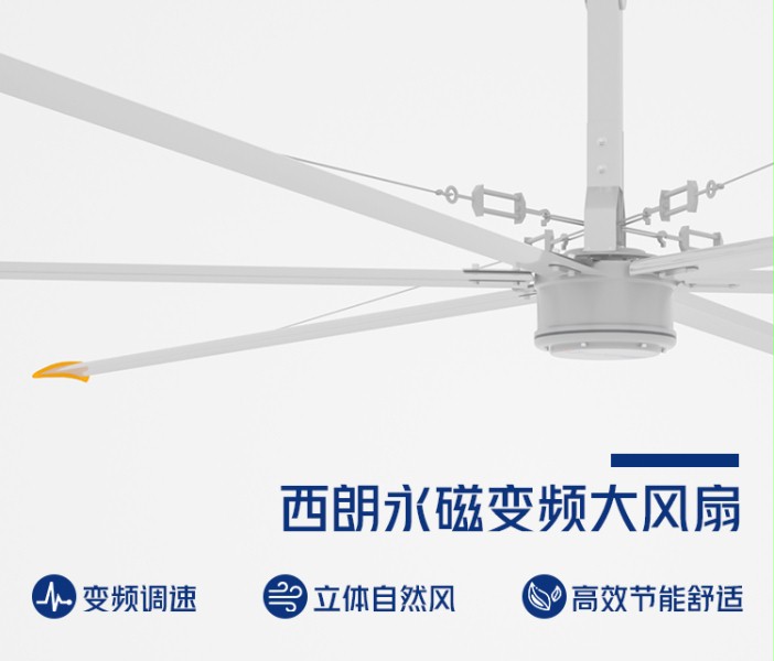西朗永磁变频大风扇
