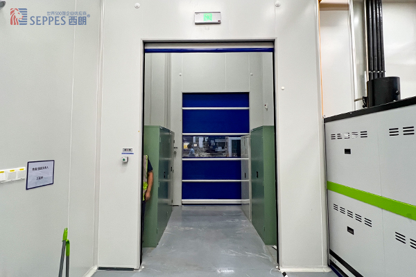 赛默飞洁净缓冲区安装西朗快速门