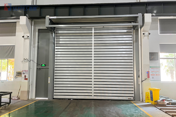 贯龙电磁线安装西朗硬质快速门