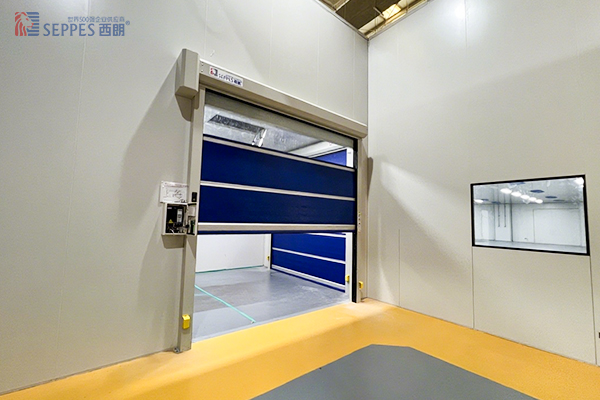 平田机工自动化车间安装西朗互锁快速门