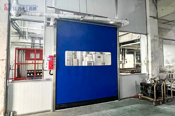 精密器械厂房车间拉链快速门