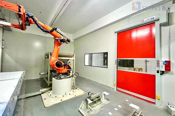 机械臂隔断快速门