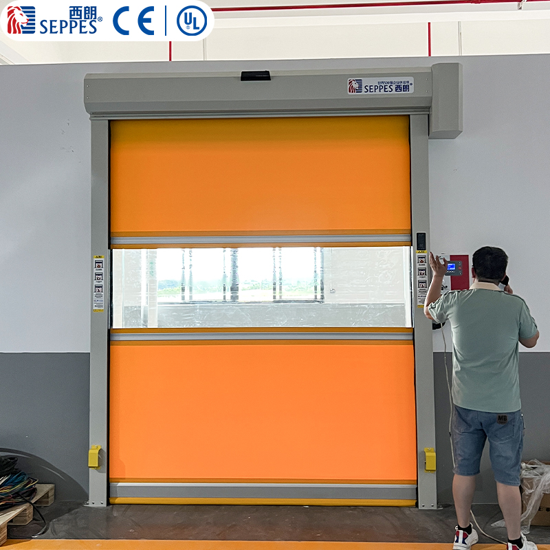 美迪森智能设备安装西朗快速门