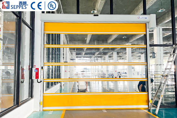 工厂车间安装智能快速门