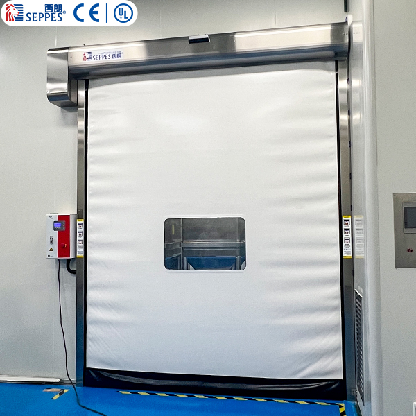 道宁药业洁净车间安装洁净室拉链快速门