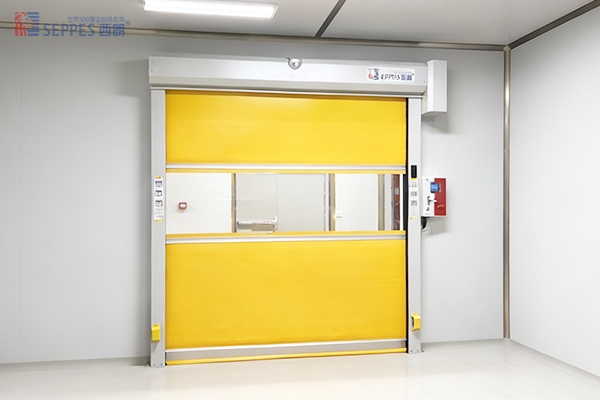 包舍食品车间安装西朗快速门
