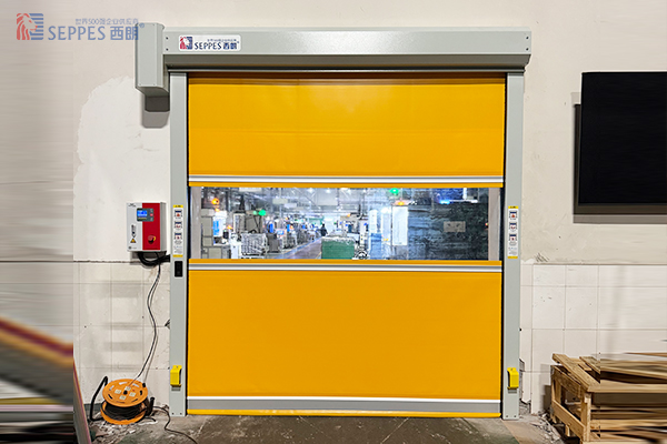 机加工车间PVC快速门