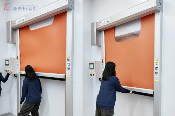 防护快速门触底反弹