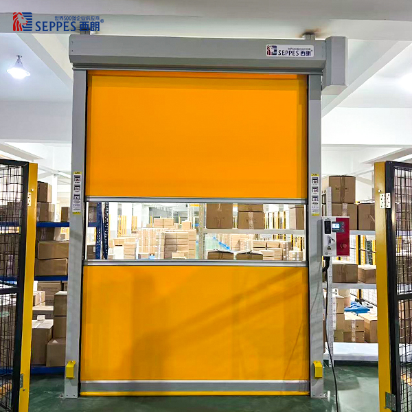恒力精细弹簧车间通道安装西朗快速门 恒力精细弹簧车间通道安装西朗快速门