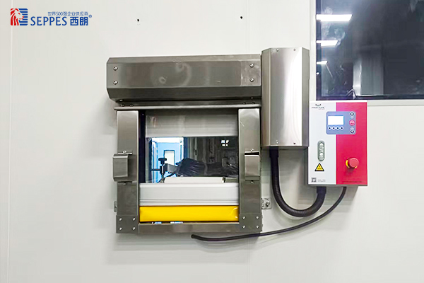 江苏奕农生物股份输送线安装西朗快速门