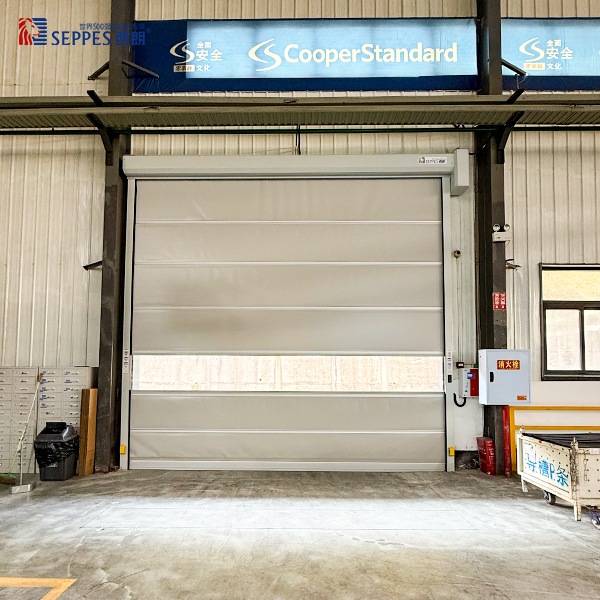 库博标准汽车车间通道安装西朗快速门