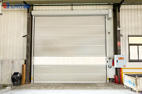 库博标准汽车车间通道安装西朗快速门