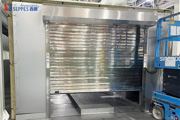 合肥大众工厂烘干房安装不锈钢卷帘门