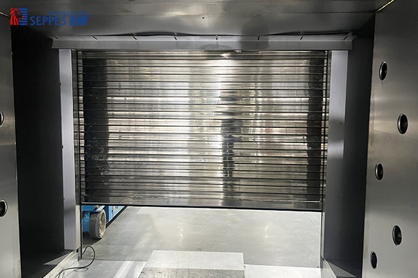 合肥大众工厂烘干房安装不锈钢卷帘门