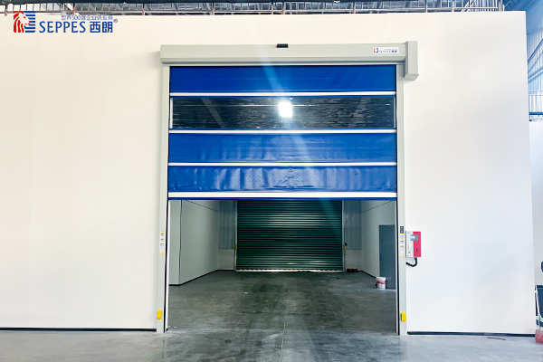 安徽晟新精密机械安装西朗快速门