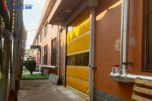 上海威铭食品安装西朗快速门