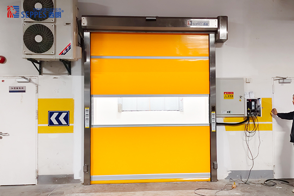 杭州养生堂安装西朗快速门