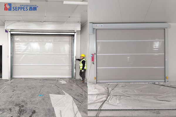 通富超威（苏州）微电子安装西朗快速门