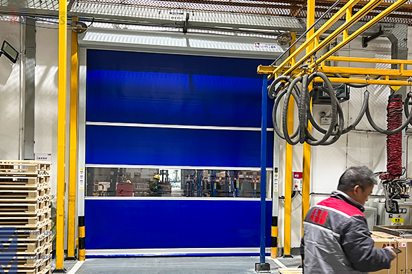 abb工厂安装西朗快速门