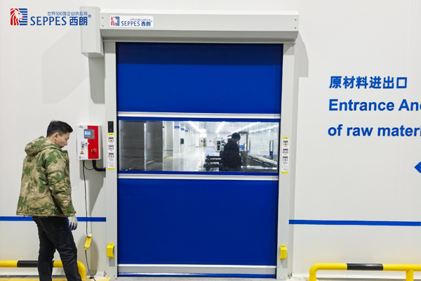 车间内快速卷帘门