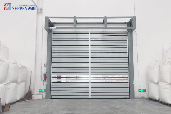 仓储车间涡轮硬质快速门，抗风防盗保温