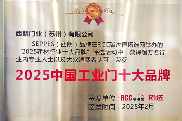 2025中国工业门十大品牌